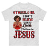 Custom Month Shirt, I Believe in Jesus Shirt