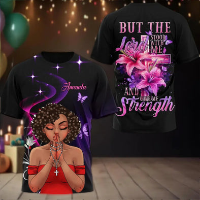 Custom Shirt, Lord Stood With Me AOP Shirt