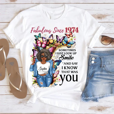 Custom Birthday Shirt, Fabulous Since 19xx Ideas Shirt