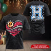 Custom Photo Birthday, Fabulous Since 19xx AOP Heart Ideas Shirt
