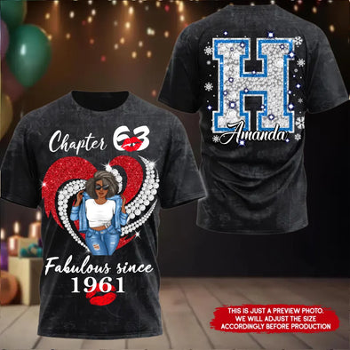 Custom Birthday Shirt, Fabulous Since 19xx AOP Ideas Shirt
