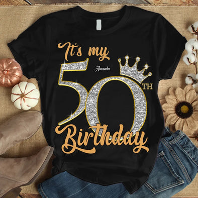Custom Photo Shirt, Hello It's My Birthday 19xx Gift Ideas