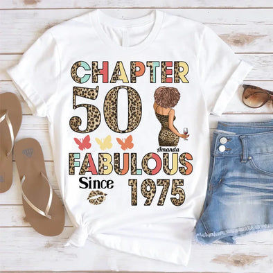 Custom Birthday Shirt, Fabulous Since 19xx Leopard Ideas Shirt