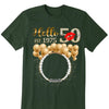 Custom Photo Shirt, Hello It's My Birthday 19xx Diamond Ideas Shirt