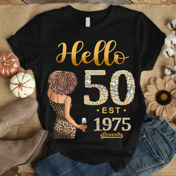 Custom Birthday Shirt, Hello It's My Birthday 19xx Ideas Shirt