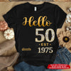 Custom Photo Shirt, Hello It's My Birthday 19xx Ideas Shirt