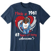 Birthday Shirt Ideas, Made In 19xx Being Awesome Shirt