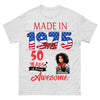 Custom Photo Shirt, Made In 19xx Being Awesome Birthday Shirt