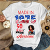 Custom Photo Shirt, Made In 19xx Being Awesome Birthday Shirt