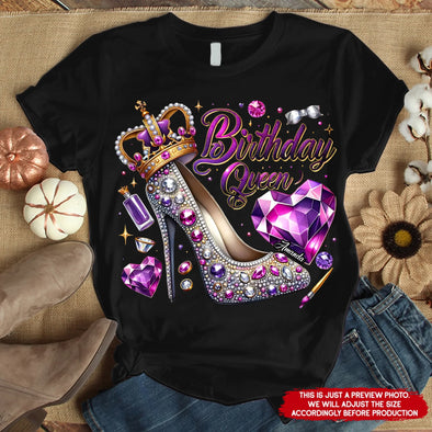 Custom Photo Birthday, Birthday Queen ideas Shirt