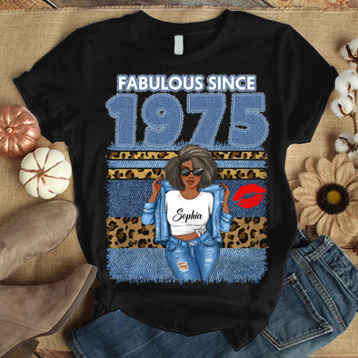 Custom  Birthday Shirt, Fabulous Since 19xx, It's my Birthday Shirt
