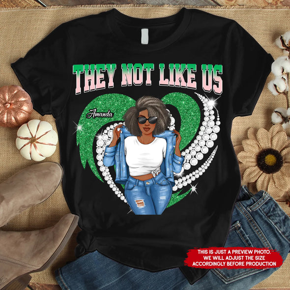 Custom Logo Shirt, They Not Like Us, Women of Strength and Style Shirt