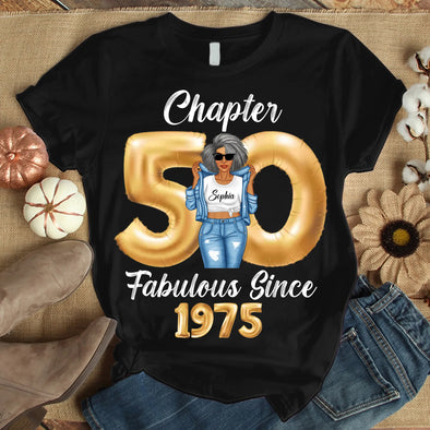 Chapter Shirt, Fabulous Since 19xx Birthday Balloon Shirt