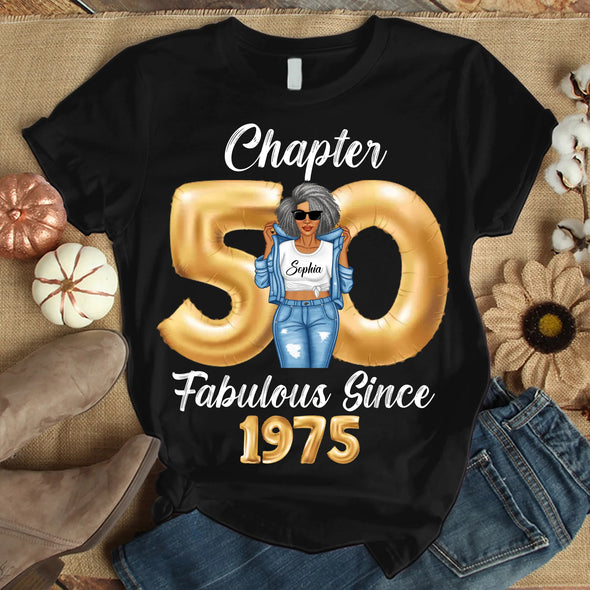 Chapter Shirt, Fabulous Since 19xx Birthday Balloon Shirt