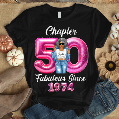 Chapter Shirt, Fabulous Since 19xx Birthday Shirt