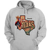 Custom Texas Girl T-Shirt – Personalized Name & Cowgirl Style
