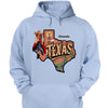 Custom Texas Girl T-Shirt – Personalized Name & Cowgirl Style