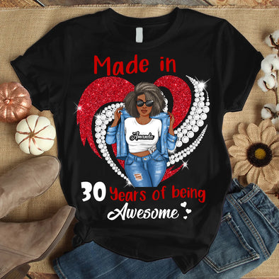 Custom Name, Years & Sorority Pride Tee for Women