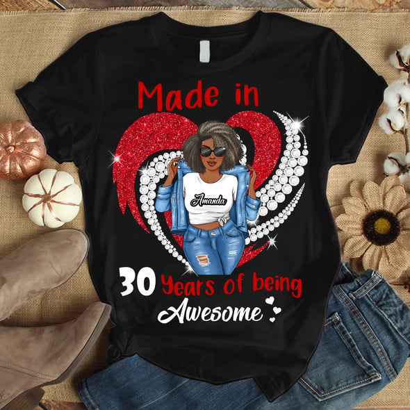 Custom Name, Years & Sorority Pride Tee for Women