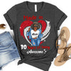 Custom Name, Years & Sorority Pride Tee for Women
