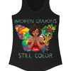 Custom Name Broken Crayons Shirt