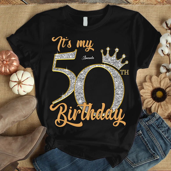 Custom Photo Shirt, Hello It's My Birthday 19xx Gift